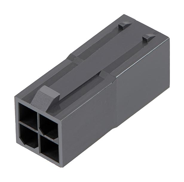 172762-1004 CONN HOUSING, PLUG, 4POS, 2ROW, 4.2MM MOLEX