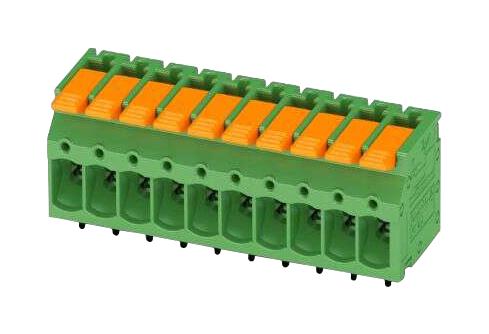 LPT 2,5/ 8-5,0 TERMINAL BLOCK, WTB, 8POS, 24-12AWG, TH PHOENIX CONTACT
