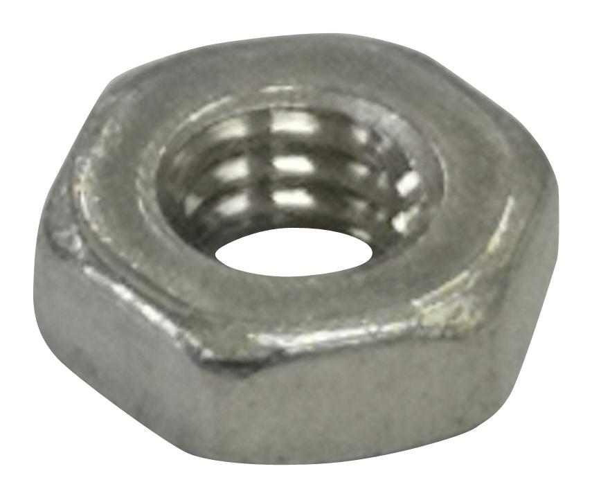 MP007413 NUT, HEX, STAINLESS STEEL A2, M4, PK100 MULTICOMP PRO