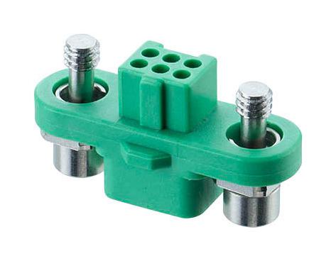 G125-2240696F1 CONNECTOR HOUSING, RCPT, 6POS, 1.25MM HARWIN