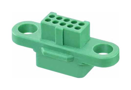 G125-224109600 CONNECTOR HOUSING, RCPT, 10POS, 1.25MM HARWIN