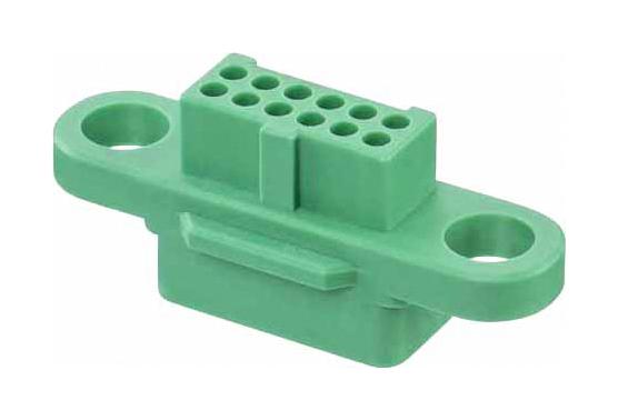 G125-224129600 CONNECTOR HOUSING, RCPT, 12POS, 1.25MM HARWIN