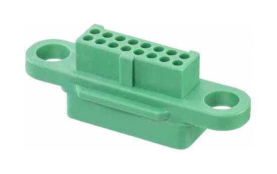 G125-224169600 CONNECTOR HOUSING, RCPT, 16POS, 1.25MM HARWIN