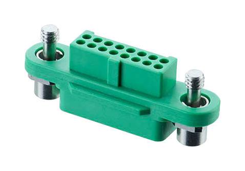 G125-2241696F1 CONNECTOR HOUSING, RCPT, 16POS, 1.25MM HARWIN