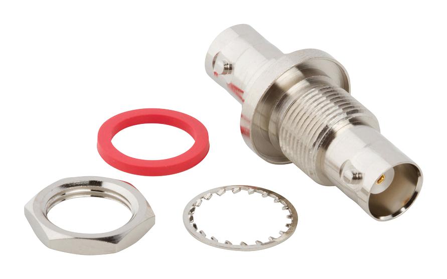 031-220G-RFX RF ADAPTER, BNC JACK-JACK, 50 OHM AMPHENOL RF