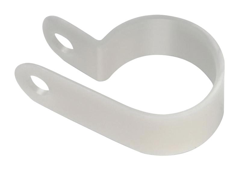 500918500 CABLE CLIP, NYLON 6.6, 24MM, NATURAL WURTH ELEKTRONIK