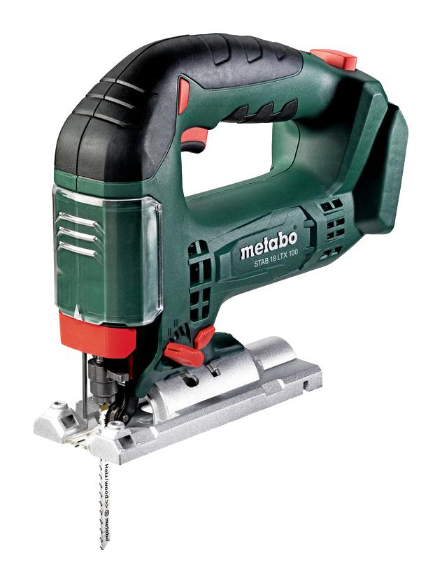 STAB 18 LTX 100 CORDLESS JIGSAW, 18V, 2800RPM, 84DBA METABO