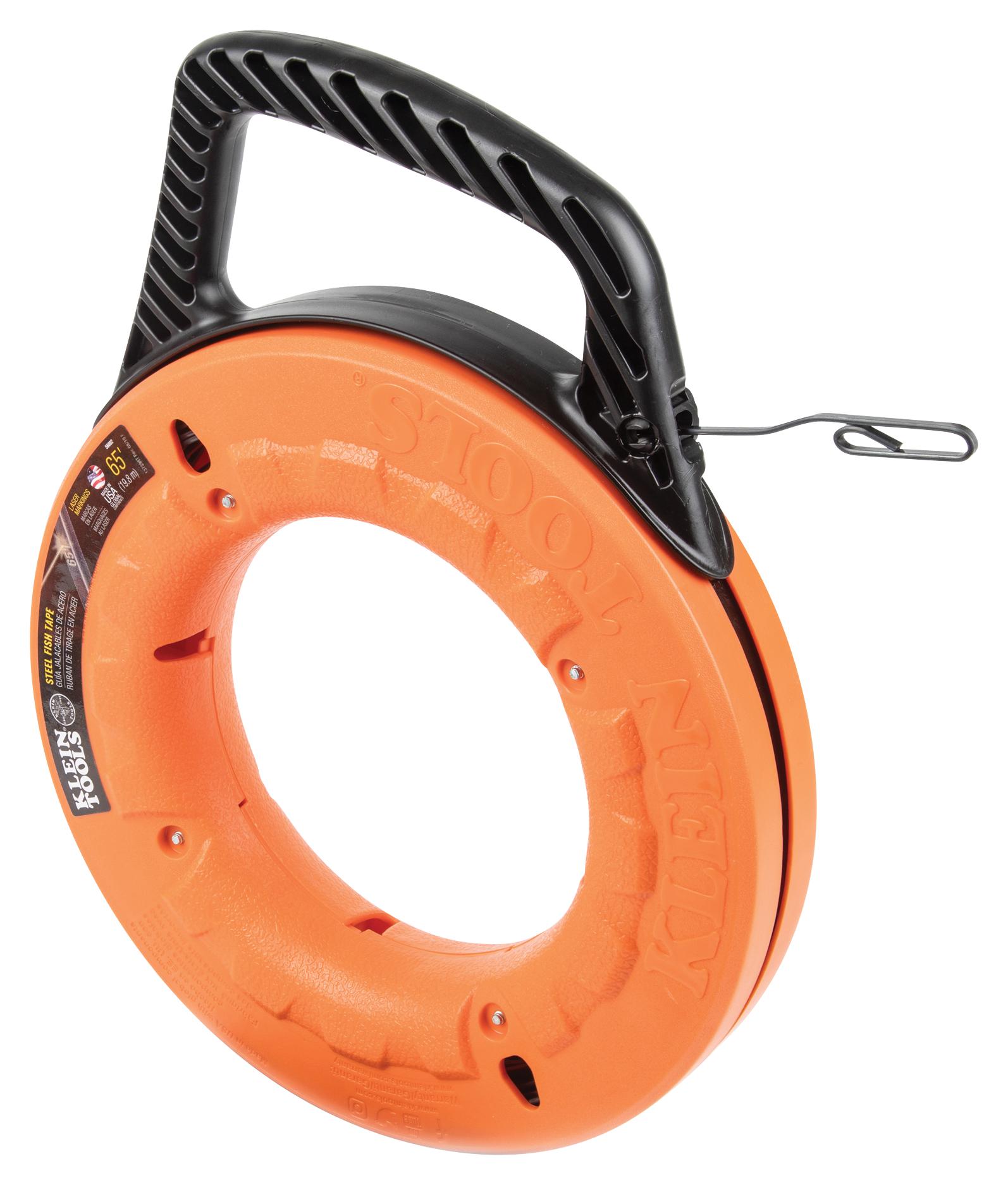 56002 1/8" FISH TAPE, 65FT, STAINLESS STEEL KLEIN TOOLS