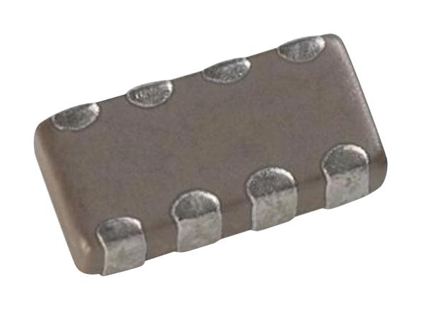 CA0612KRNPO9BN100 CAP ARRAY, 10PF, C0G/NP0, 50VDC, 0612 YAGEO