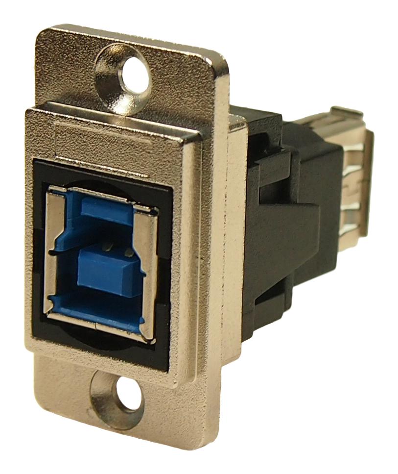 CP30706NM USB ADAPTER, 3.0 TYPE B RCPT-A RCPT CLIFF ELECTRONIC COMPONENTS