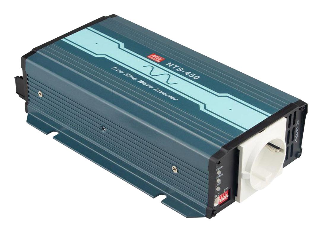 NTS-450-224EU DC/AC INVERTER, 24V, 230V MEAN WELL