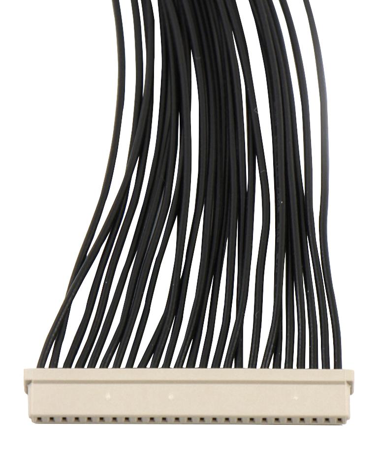 ILR-XM01-CABLE24-200MM LIGHTING CABLE, 200MM, BLACK, 28AWG INTELLIGENT LED SOLUTIONS