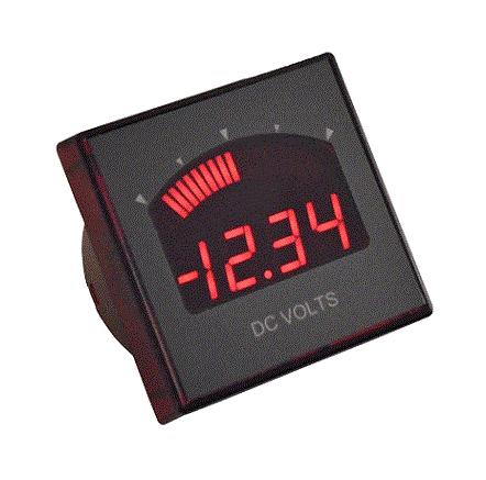 DMR35-DCV2-DC1-R PANEL METER, DC VOLTAGE, 3.5DIGIT, 32V MURATA