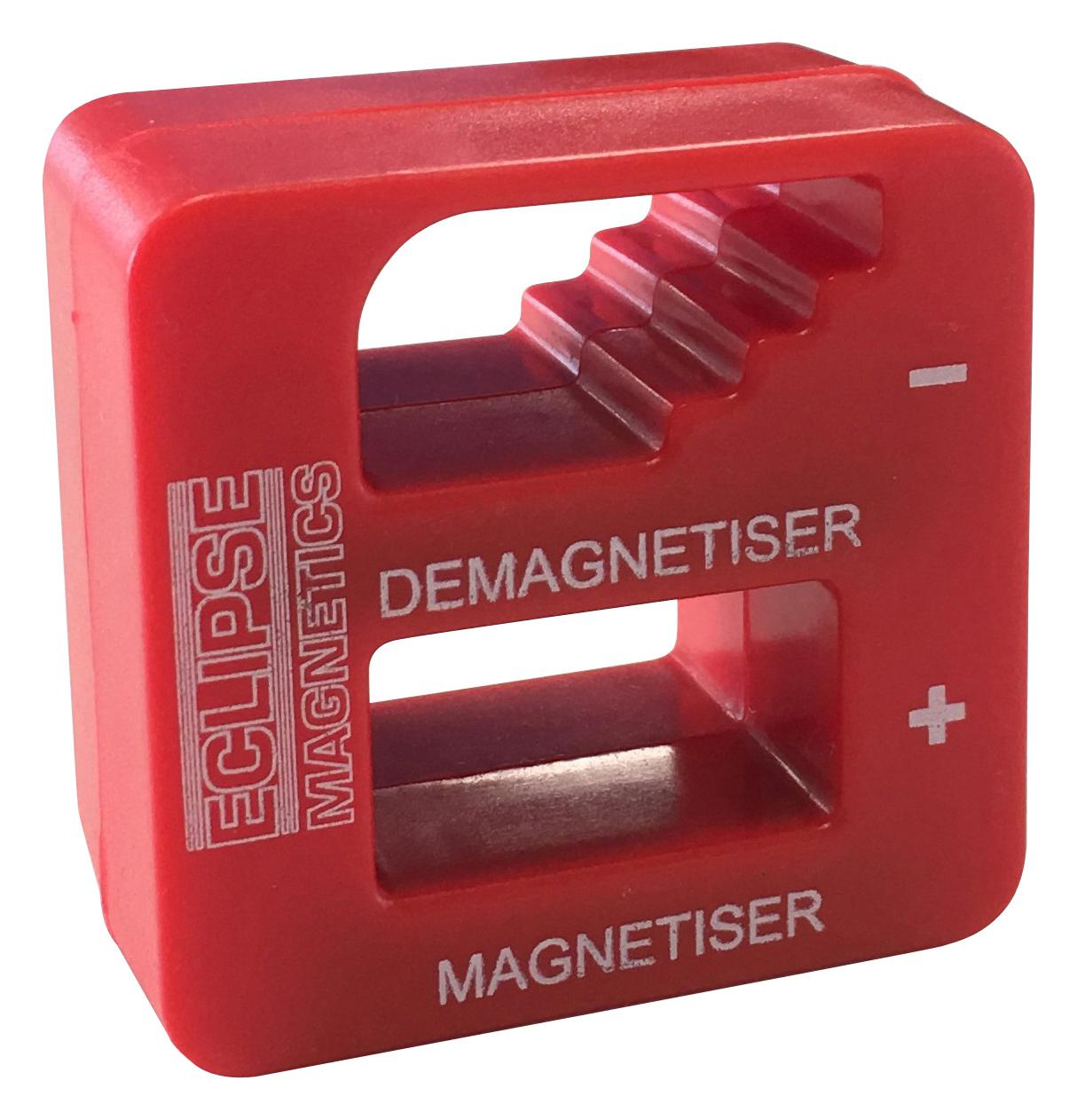 MDT050 TOOL MAGNETISER, DEMAGNETISING, RED ECLIPSE MAGNETICS