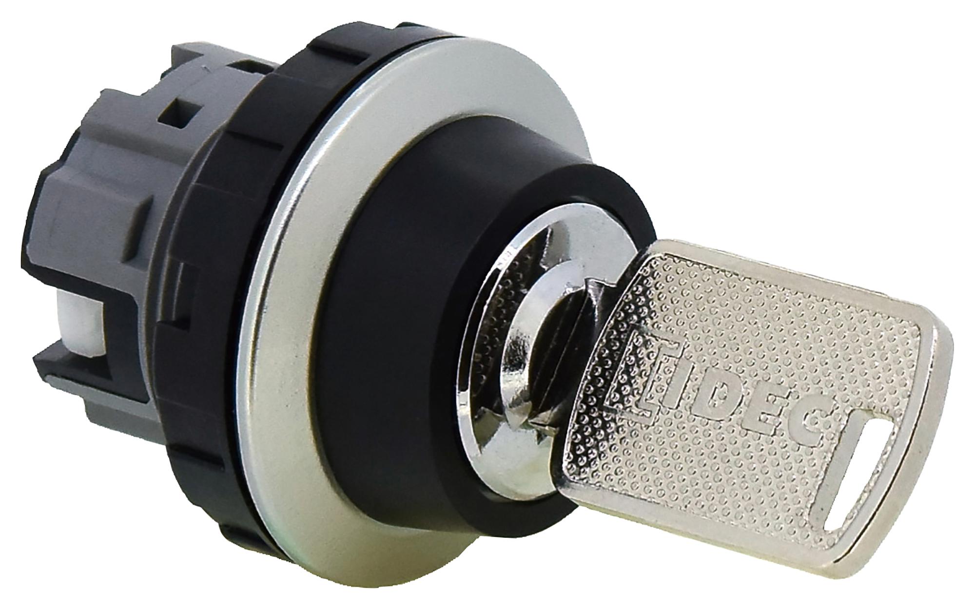 CW4K-2A OPERATOR/KEY SELECTOR SW/2POS/METAL BEZL IDEC