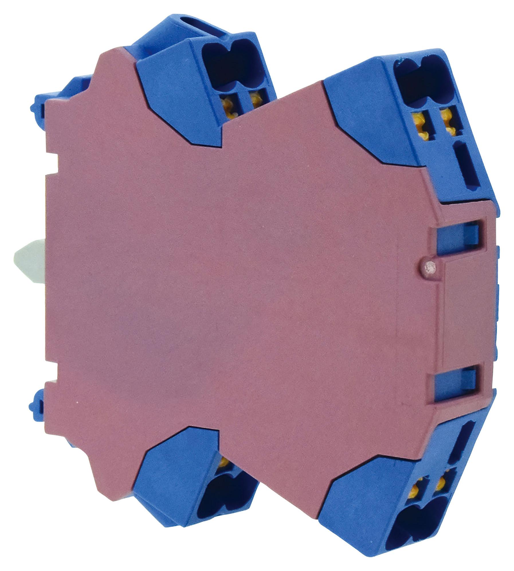 HW-PW1R1 CONTACT BLK, SPST, RED/BLU, 10A, 110V IDEC