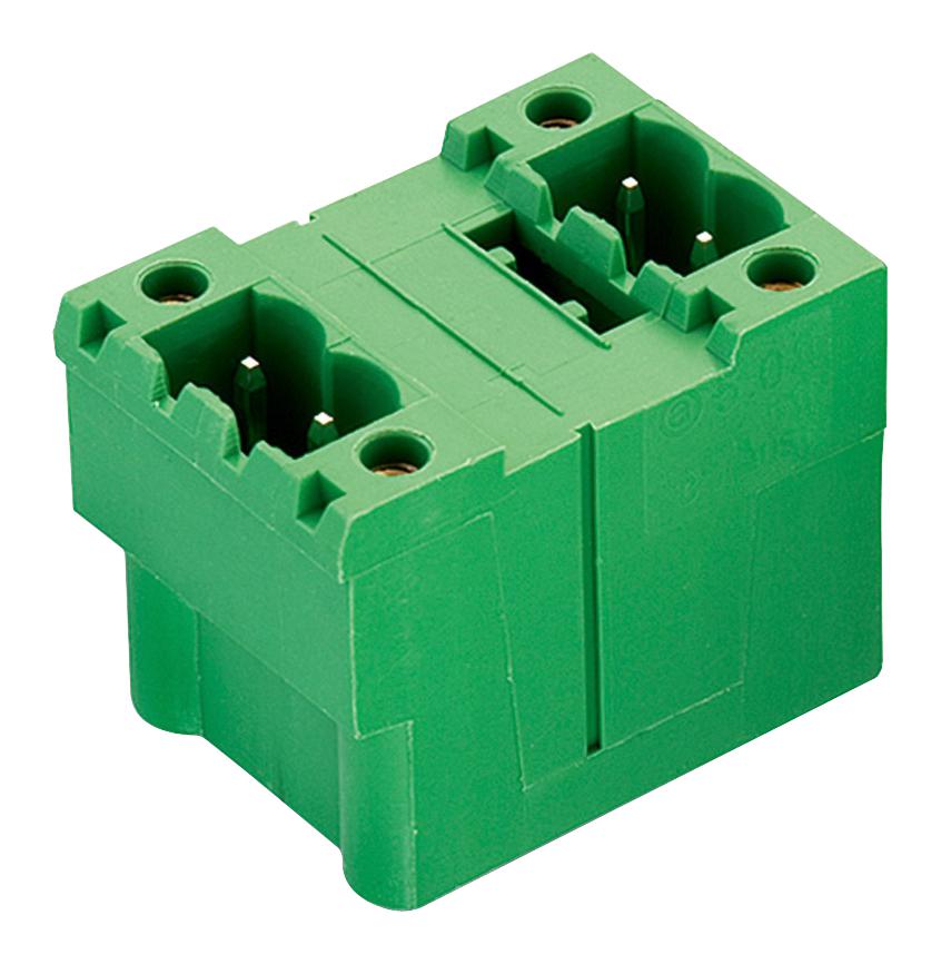 691332510004 TERM BLOCK, 2 LEVEL, R/A HDR, 4POS, TH WURTH ELEKTRONIK