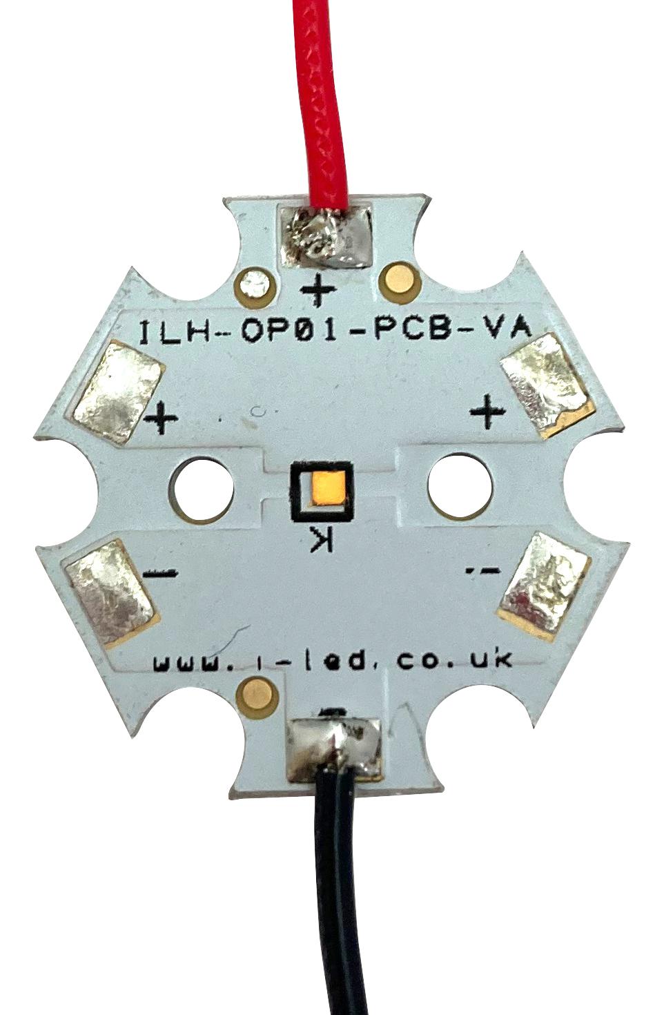 ILH-OP01-TRGR-SC221-WIR200. LED MODULE, GREEN, 214LM, 525NM, STAR INTELLIGENT LED SOLUTIONS
