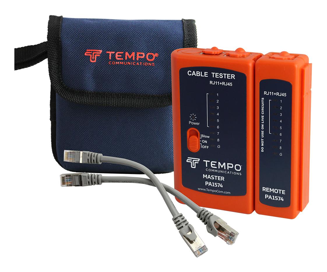 PA1574 TESTER KIT, CONTINUITY, NETWORK CABLE TEMPO