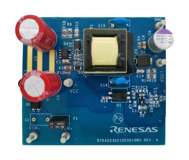 RTKA223021DE0010BU ISOLATED FLYBACK CONVERTER EVB RENESAS