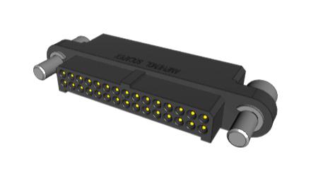 MHDAS2M030BE01 PIN HEADER, WTB, 30POS, 2ROW, CRIMP AMPHENOL SOCAPEX