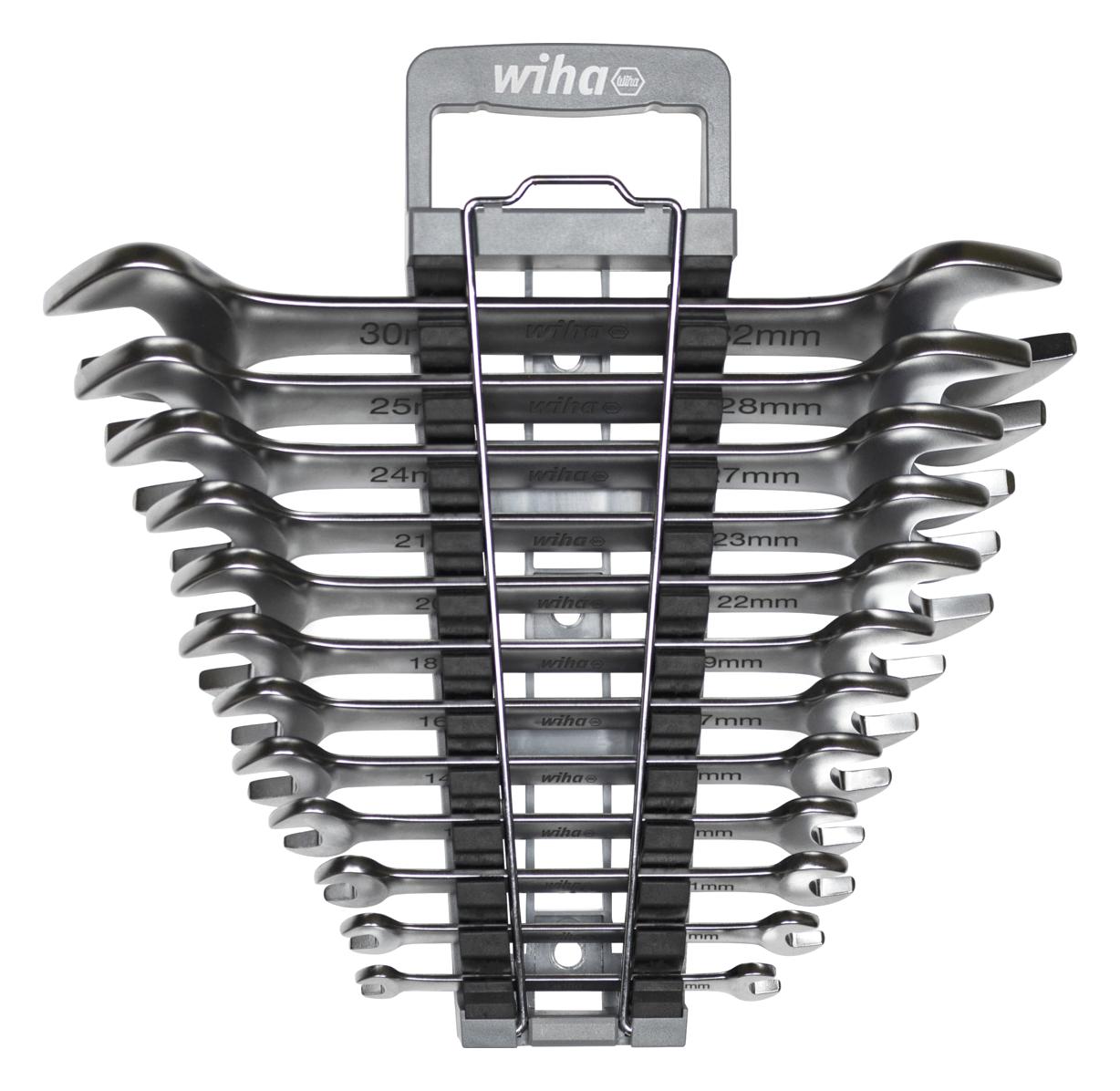 44753 DOUBLE OPEN-END SPANNER SET, 13PC WIHA