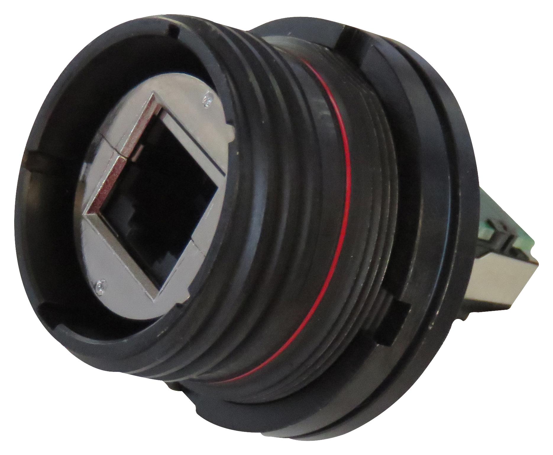 RJFTV6A7A1NF312 ADAPTOR, RJ45 8P JACK-JACK, CAT6A AMPHENOL SOCAPEX