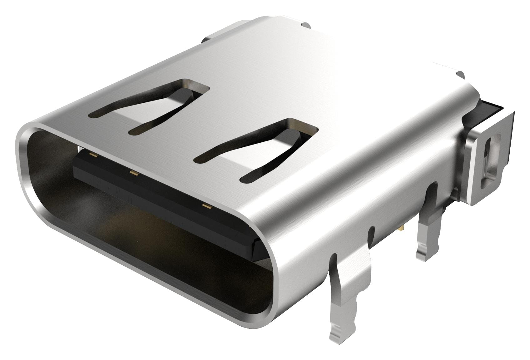USB4056-03-A USB CONN, 3.2 TYPE C, R/A RCPT, 24POS GCT (GLOBAL CONNECTOR TECHNOLOGY)