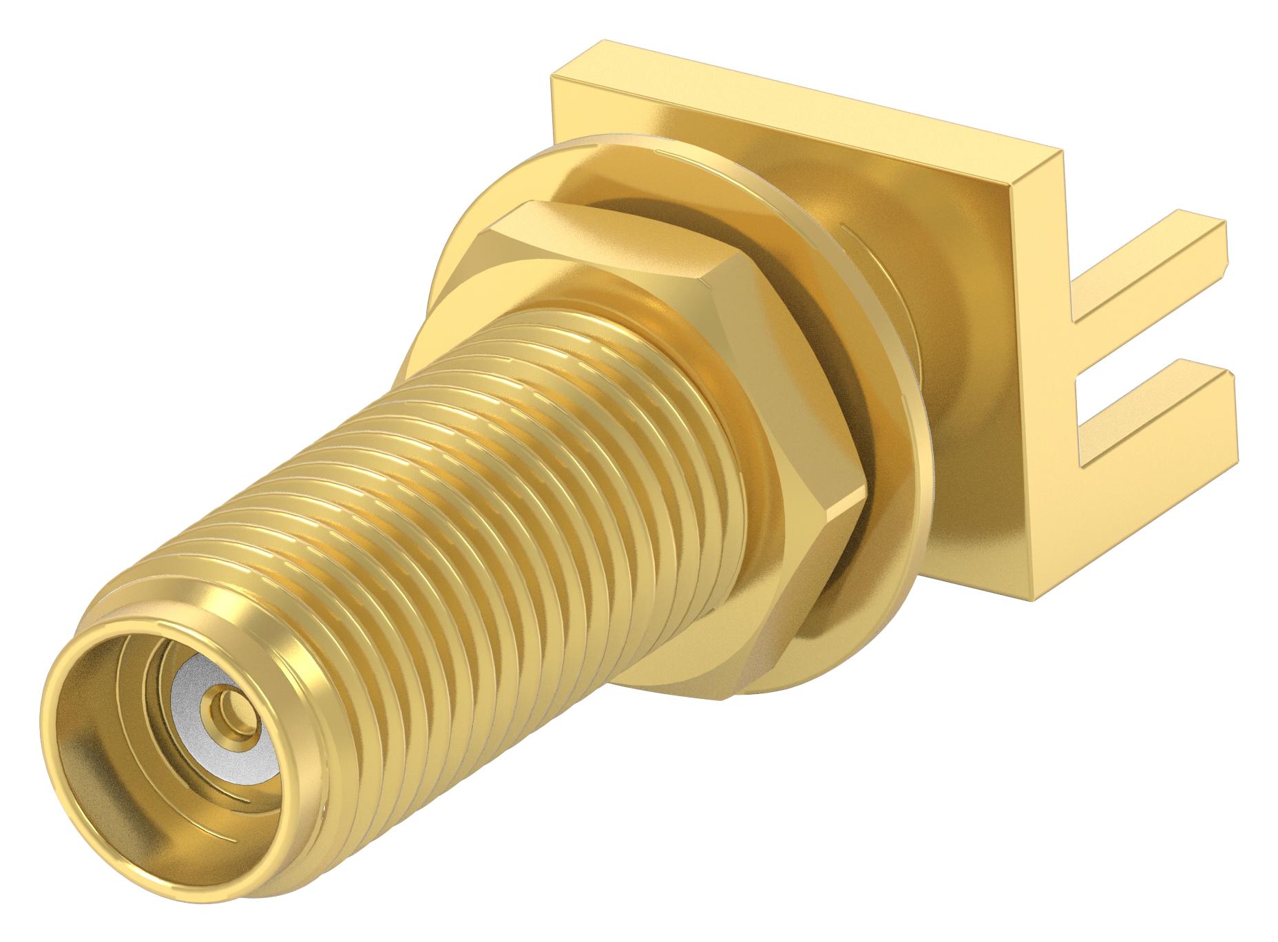 2081875-1 RF CONN, SMA JACK, 50 OHM, END LAUNCH TE CONNECTIVITY