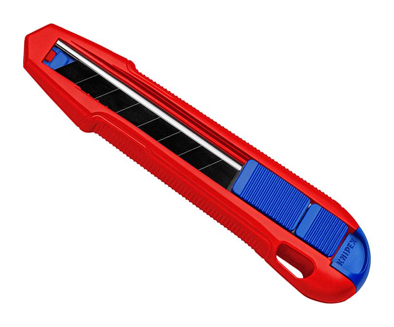 90 10 165 BK RETRACTABLE BLADE, SNAP OFF, 165MM KNIPEX