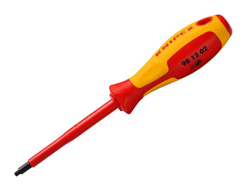 98 12 02 SCREWDRIVER, ROBERTSON, R2 KNIPEX