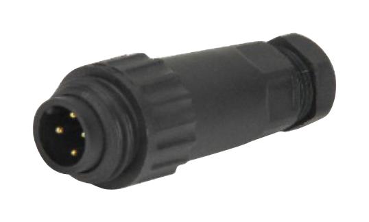 MP007689 CIRCULAR CONN, PLUG, 3+PE POS, CABLE MULTICOMP PRO