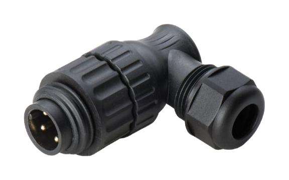 MP007693 CIRCULAR CONN, R/A PLUG, 3+PE POS, CABLE MULTICOMP PRO