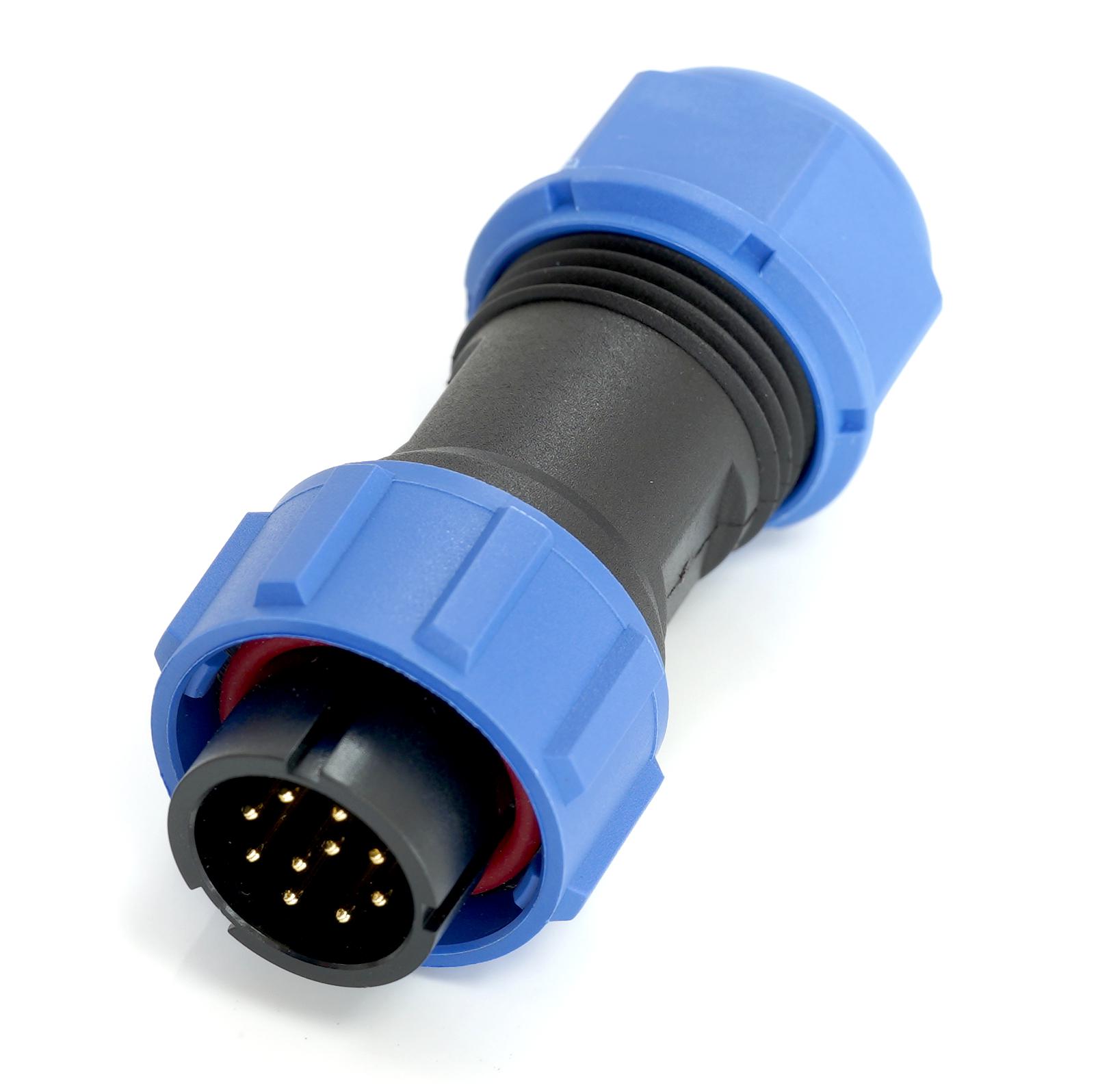 MP007622 CIRCULAR CONN, PLUG, 10POS, CABLE MULTICOMP PRO