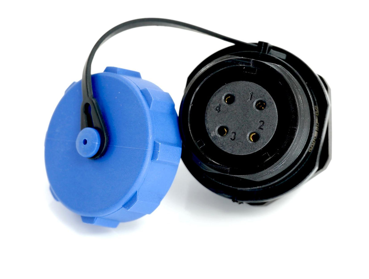 MP007580 CIRCULAR CONN, RCPT, 4POS, PANEL MULTICOMP PRO