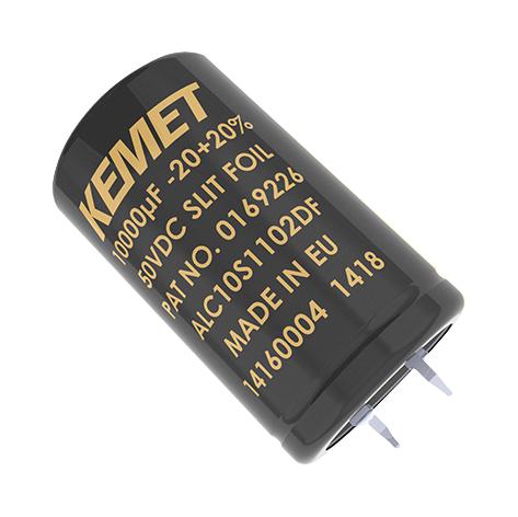 ALC10S1104DL CAP, 10000UF, 80V, ALU ELEC, SNAP IN KEMET