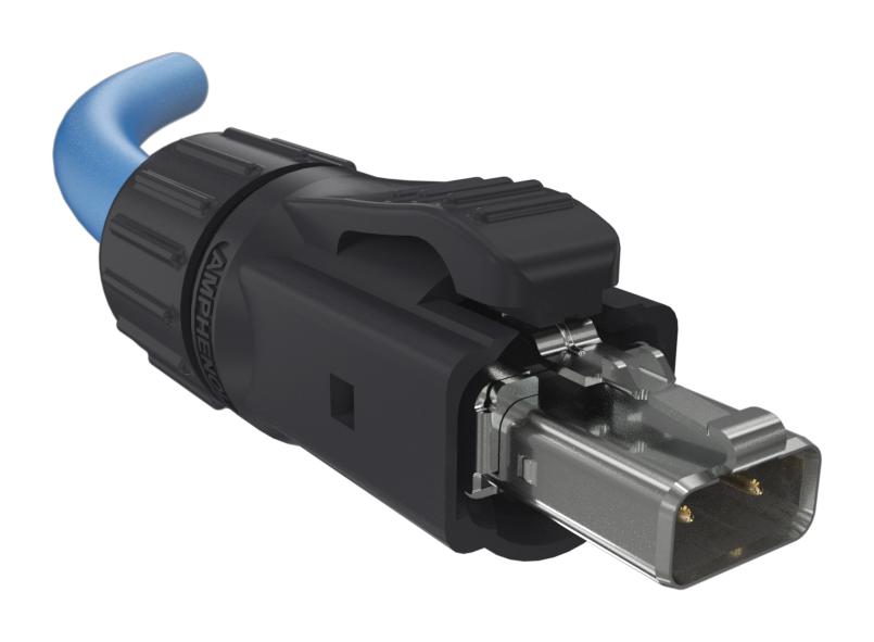 MSPE-P2L0-2A0 MOD CONNECTOR, SPE PLUG, 2POS, CABLE AMPHENOL ICC