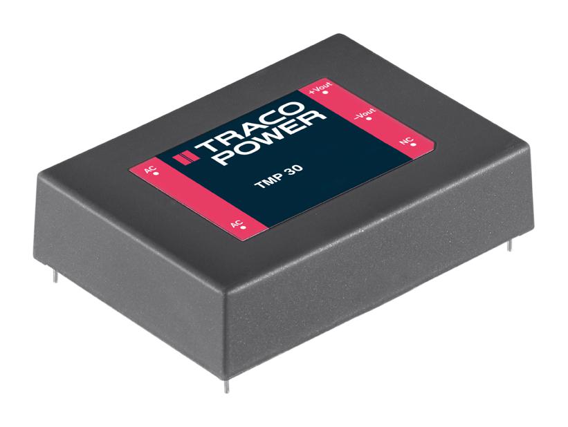 TMP 30316 POWER SUPPLY, AC-DC, 3 O/P, 30W TRACO POWER