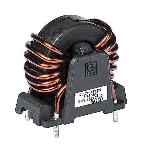 3-127-626 COMMON MODE CHOKE, 4300UH, 40A SCHURTER