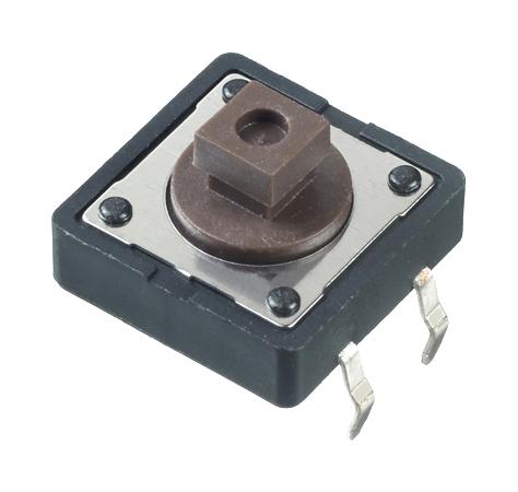 PHAP5-50VA2K3T2N3 TACTILE SWITCH, 0.05A, 12VDC, 260GF, THT APEM