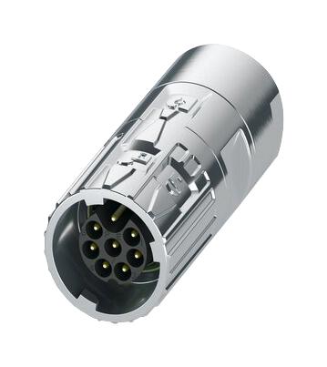 M17-7EP1N8A8004S CIRCULAR CONN, PLUG, 7+PE, CRIMP PHOENIX CONTACT