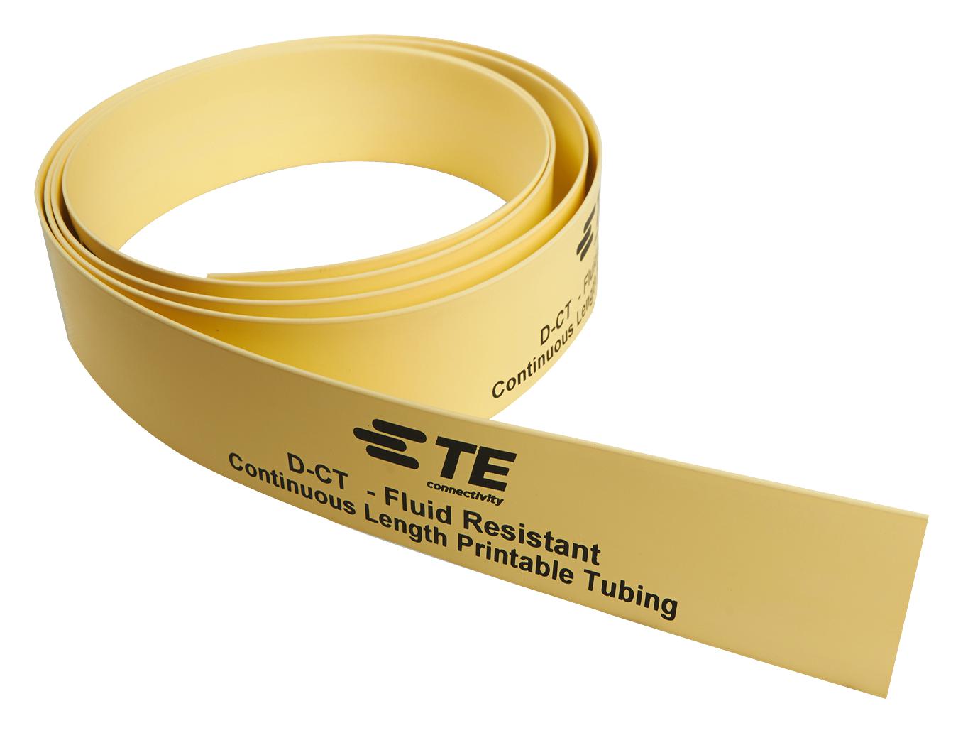 EL8094-000 HEAT-SHRINK TUBING, 3:1, 6.4MM, YELLOW TE CONNECTIVITY