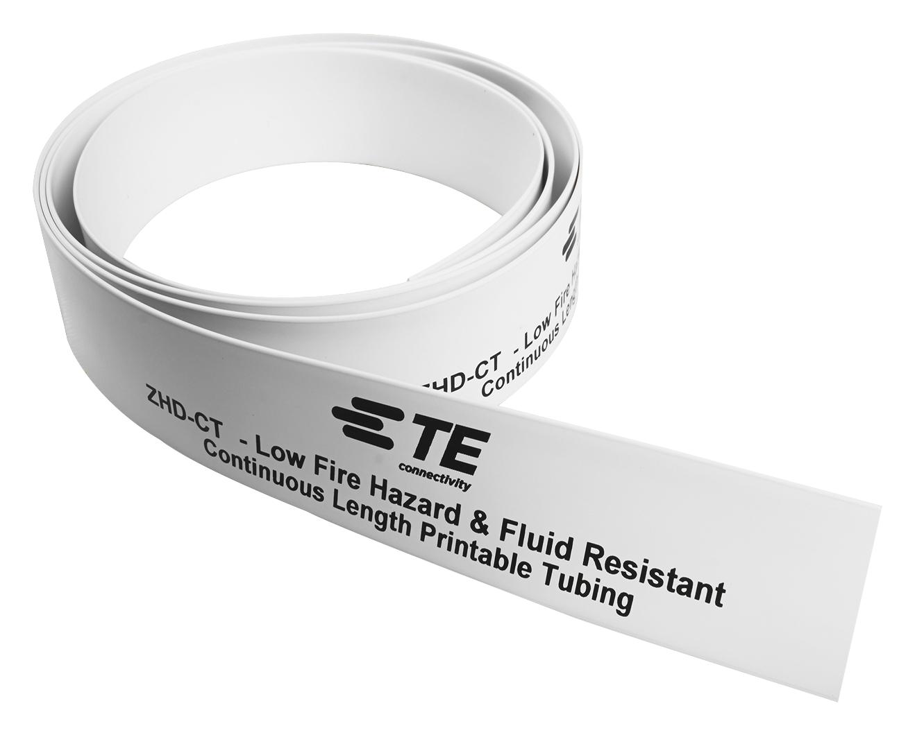 EL8111-000 HEAT-SHRINK TUBING, 2:1, 2.4MM, WHITE TE CONNECTIVITY