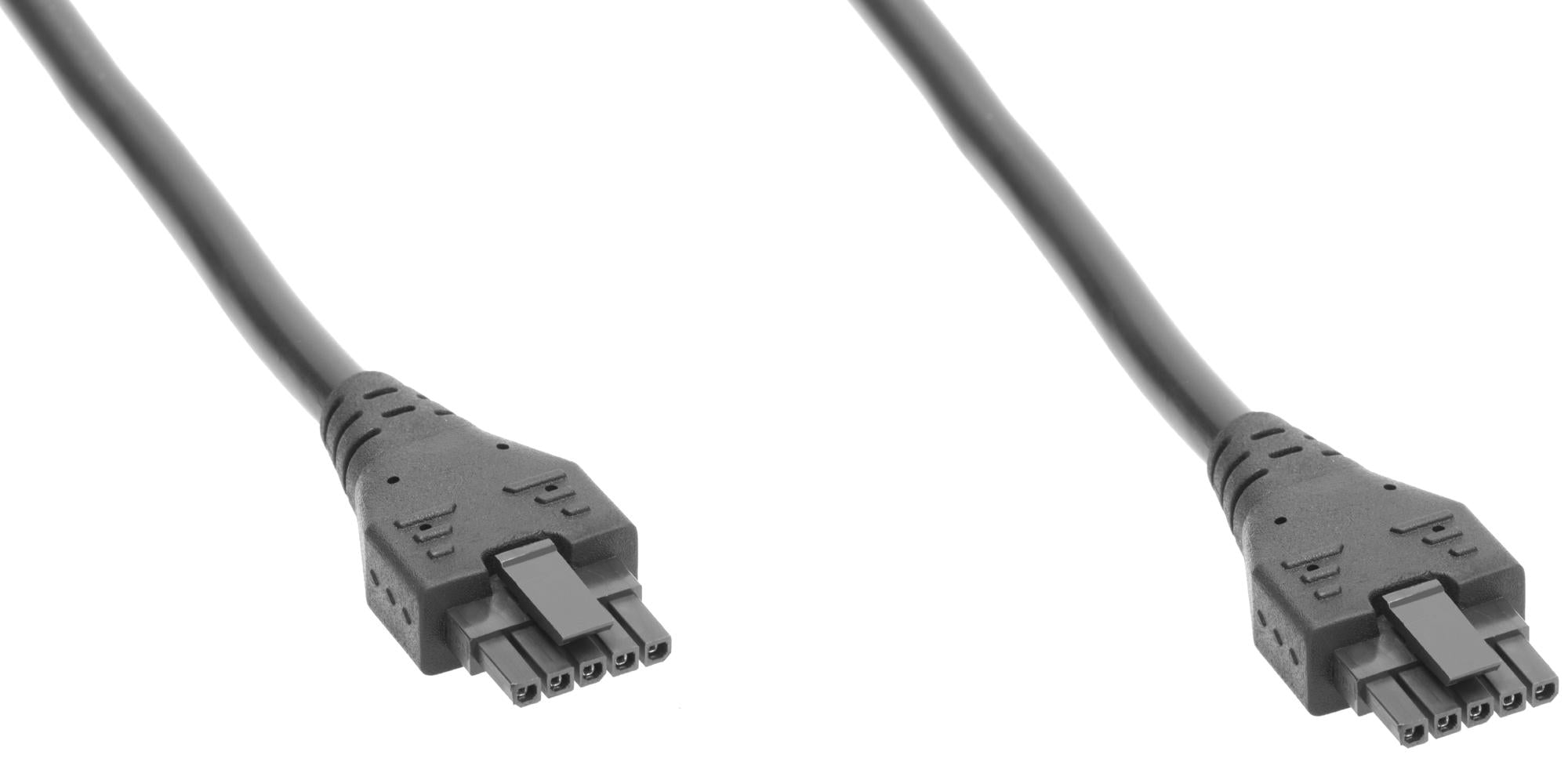 214770-0530 CABLE ASSY, 5POS RCPT-RCPT, 3M MOLEX