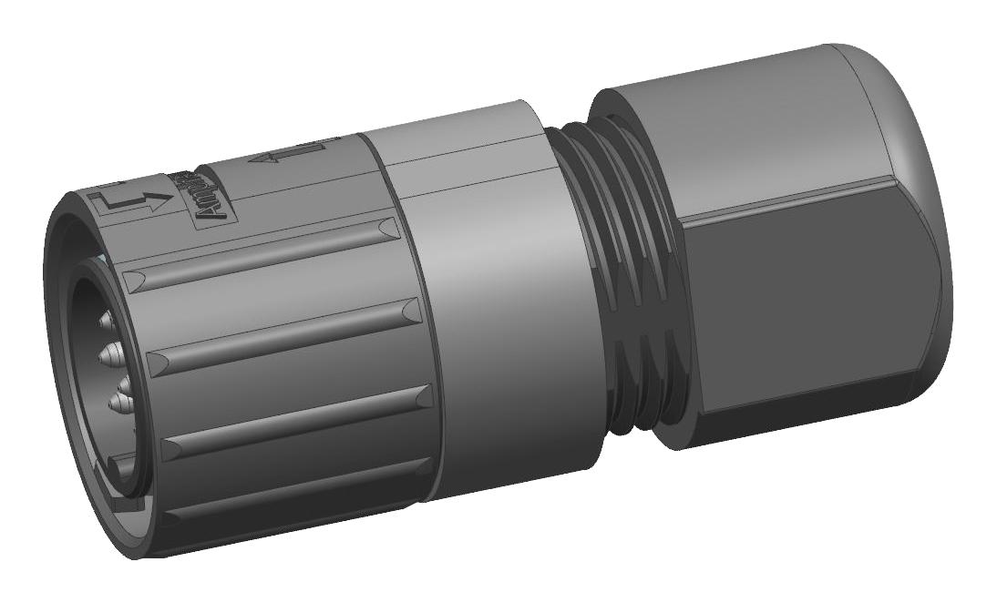 C091 31H008 102 5 U CIRCULAR CONN, PLUG, 8POS, SOLDER AMPHENOL SINE/TUCHEL