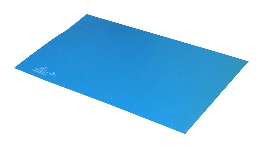 66452 MAT ROLL, DISSIPATIVE, 24" X 60", BLUE DESCO