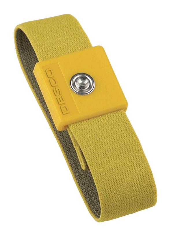229977 WRISTBAND, ADJUSTABLE, 200MM, YELLOW DESCO EUROPE (FORMERLY VERMASON)