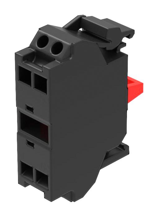 45-312.1Z40 CONTACT BLOCK, 1POLE, 10A, SPRING CLAMP EAO