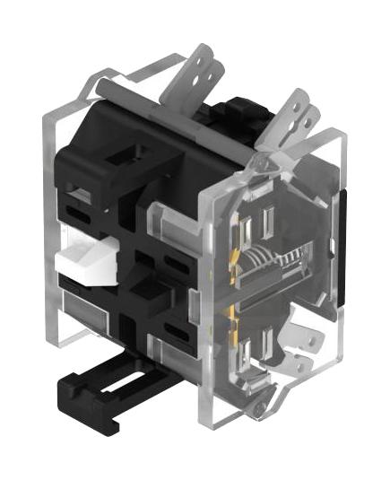 704.915.2 CONTACT BLOCK, 1POLE, 10A, QC, 500VAC EAO