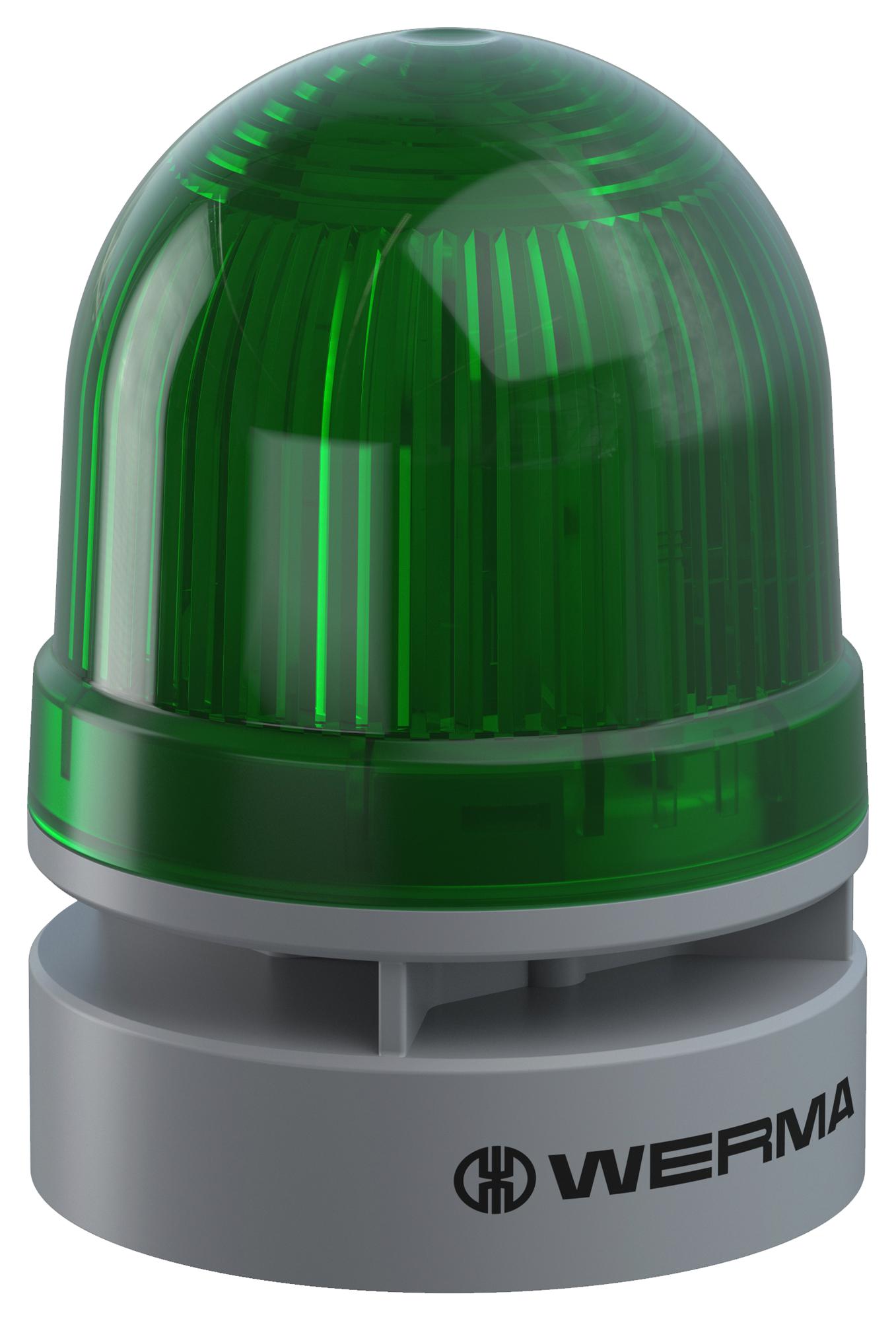 46021060 BEACON, TWINLIGHT, GREEN, 95DBA, 230VAC WERMA